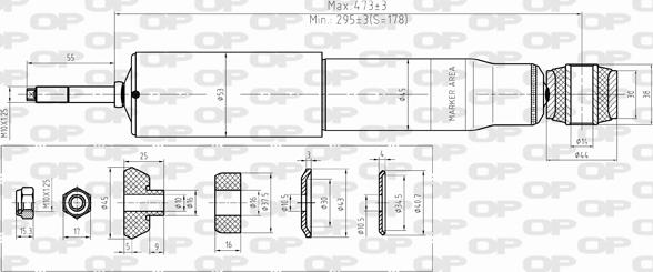 Open Parts SAB8377.32 - Ammortizzatore autozon.pro