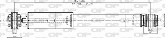 Open Parts SAB8298.32 - Ammortizzatore autozon.pro