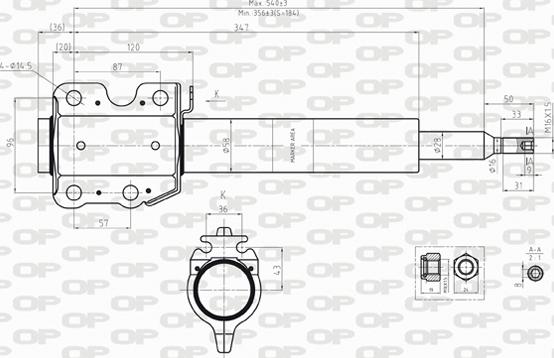 Open Parts SAB8240.31 - Ammortizzatore autozon.pro