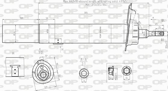 Open Parts SAB8241.31 - Ammortizzatore autozon.pro