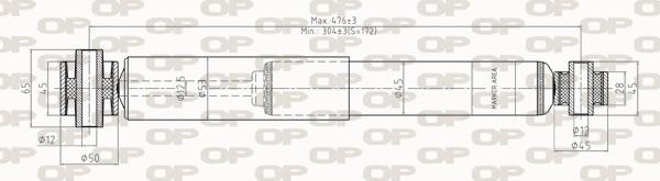 Open Parts SAB8260.32 - Ammortizzatore autozon.pro