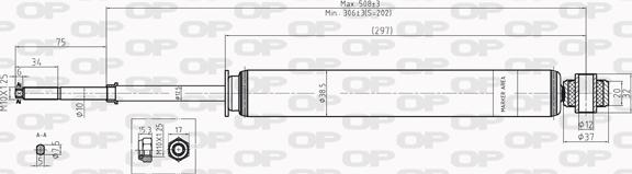 Open Parts SAB8203.32 - Ammortizzatore autozon.pro