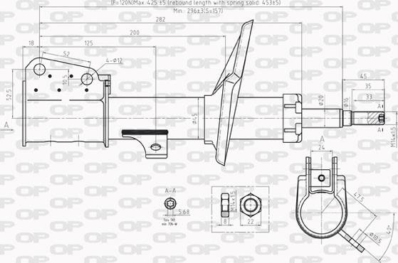 Open Parts SAB8211.31 - Ammortizzatore autozon.pro