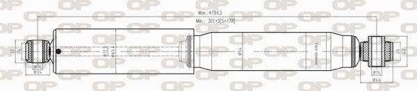 Open Parts SAB8284.32 - Ammortizzatore autozon.pro