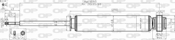 Open Parts SAB8288.32 - Ammortizzatore autozon.pro