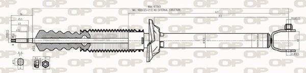 Open Parts SAB8283.32 - Ammortizzatore autozon.pro