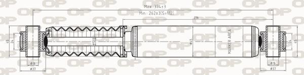 Open Parts SAB8279.32 - Ammortizzatore autozon.pro