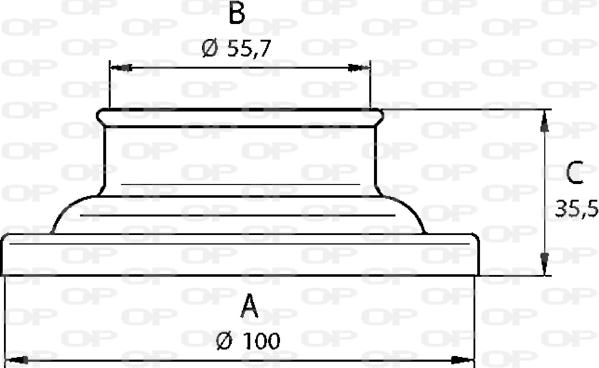 Open Parts SJK7213.00 - Cuffia, Semiasse autozon.pro