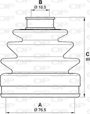 Open Parts SJK7212.00 - Cuffia, Semiasse autozon.pro