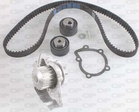 Open Parts WTBK5055.00 - Pompa acqua + Kit cinghie dentate autozon.pro