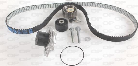 Open Parts WTBK5053.00 - Pompa acqua + Kit cinghie dentate autozon.pro