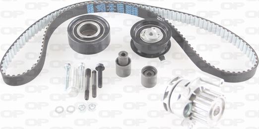 Open Parts WTBK5012.00 - Pompa acqua + Kit cinghie dentate autozon.pro