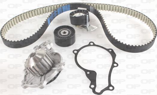 Open Parts WTBK5160.00 - Pompa acqua + Kit cinghie dentate autozon.pro