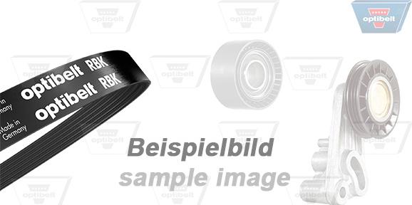 Optibelt 6 PK 1750KT1 - Kit Cinghie Poly-V autozon.pro