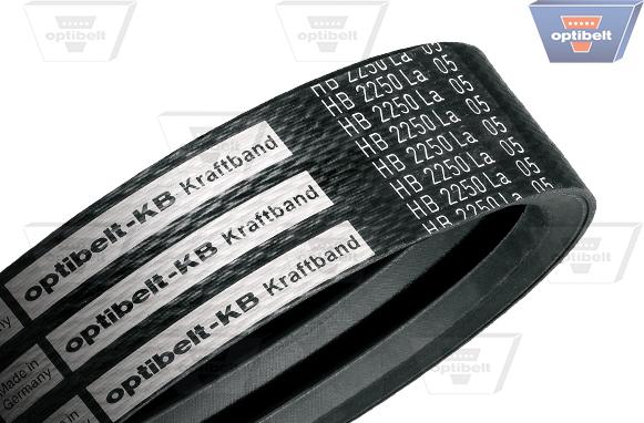 Optibelt 2-12,5 x 1500 - Cinghia trapezoidale accoppiata autozon.pro