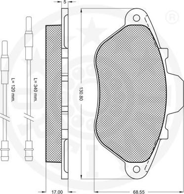 Optimal 9648 - Kit pastiglie freno, Freno a disco autozon.pro