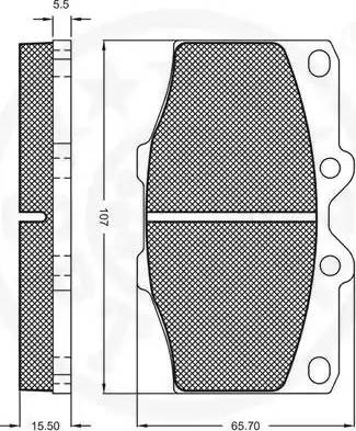 Optimal 9268 - Kit pastiglie freno, Freno a disco autozon.pro