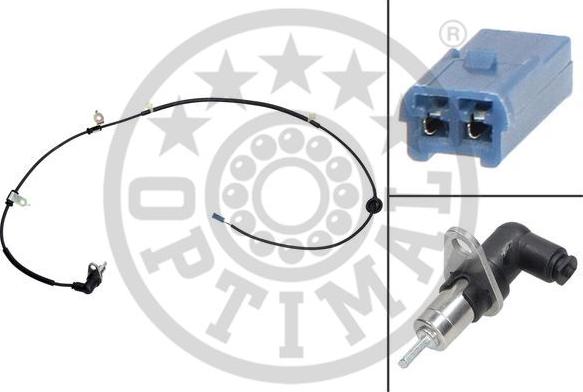 Optimal 06-S458 - Sensore, N° giri ruota autozon.pro