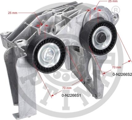 Optimal 0-N2266 - Tendicinghia, Cinghia Poly-V autozon.pro