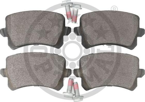 Optimal BP-12334 - Kit pastiglie freno, Freno a disco autozon.pro