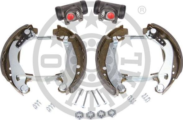 Optimal BK-5043 - Kit ganasce freno autozon.pro