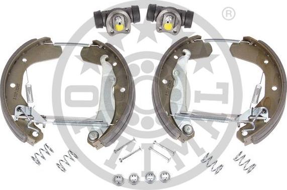 Optimal BK-5037 - Kit ganasce freno autozon.pro