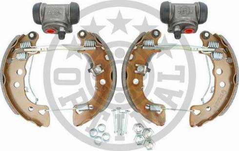 Optimal BK-5070 - Kit ganasce freno autozon.pro