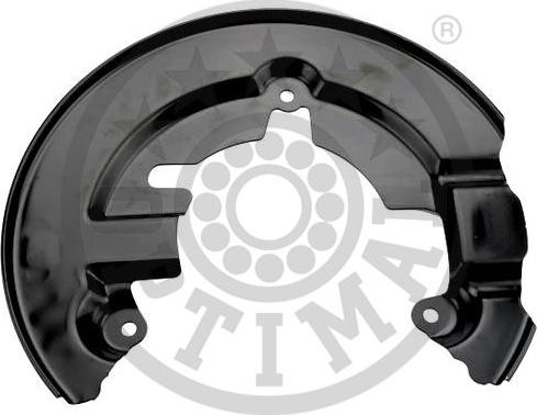 Optimal BSP-3009L - Lamiera paraspruzzi, Disco freno autozon.pro