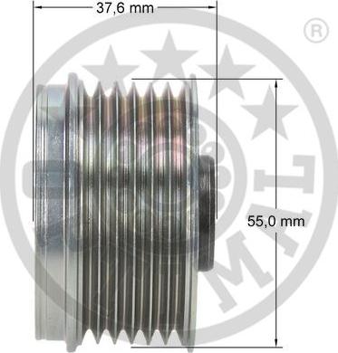 Optimal F5-1082 - Puleggia cinghia, Alternatore autozon.pro