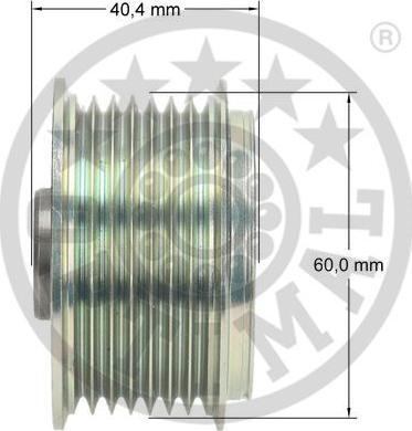 Optimal F5-1137 - Puleggia cinghia, Alternatore autozon.pro