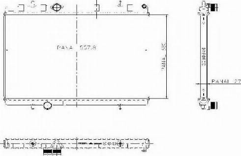 Ordonez 1020771815 - Radiatore, Raffreddamento motore autozon.pro