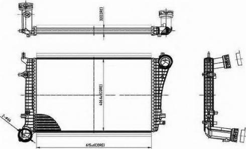 Ordonez 2066515 - Intercooler autozon.pro