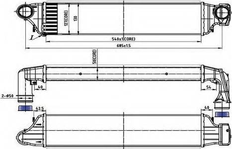 Ordonez 2066535 - Intercooler autozon.pro