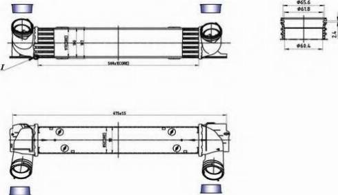 Ordonez 2066531 - Intercooler autozon.pro