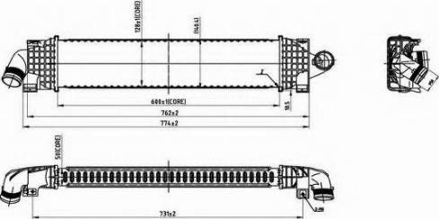 Ordonez 2066524 - Intercooler autozon.pro