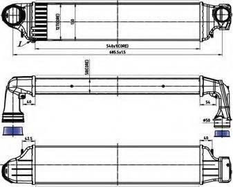 Ordonez 2066521 - Intercooler autozon.pro