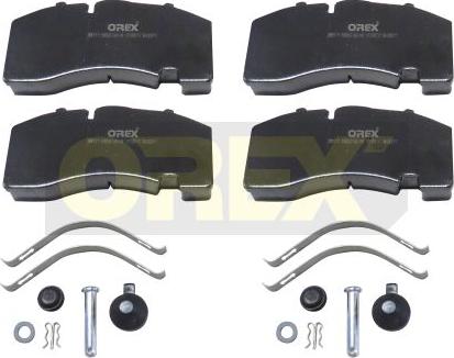 Orex 842071 - Kit pastiglie freno, Freno a disco autozon.pro