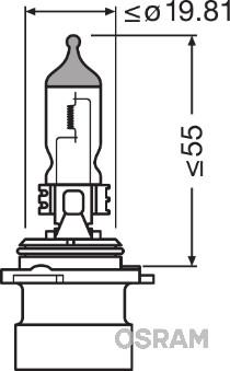 Osram 9006XS - Lampadina, Faro di profondità autozon.pro