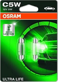 Osram 6418ULT-02B - Lampadina, Luce targa autozon.pro