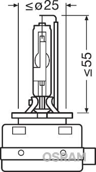 Osram 66548 - Lampadina, Faro di profondità autozon.pro