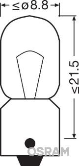 Osram 3893-02B - Lampadina, Indicatore direzione autozon.pro