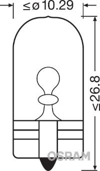 Osram 2825HCBI-02B - Lampadina, Indicatore direzione autozon.pro