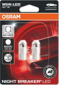 Osram 2825DWNBC-02B - Lampadina, Luce abitacolo autozon.pro