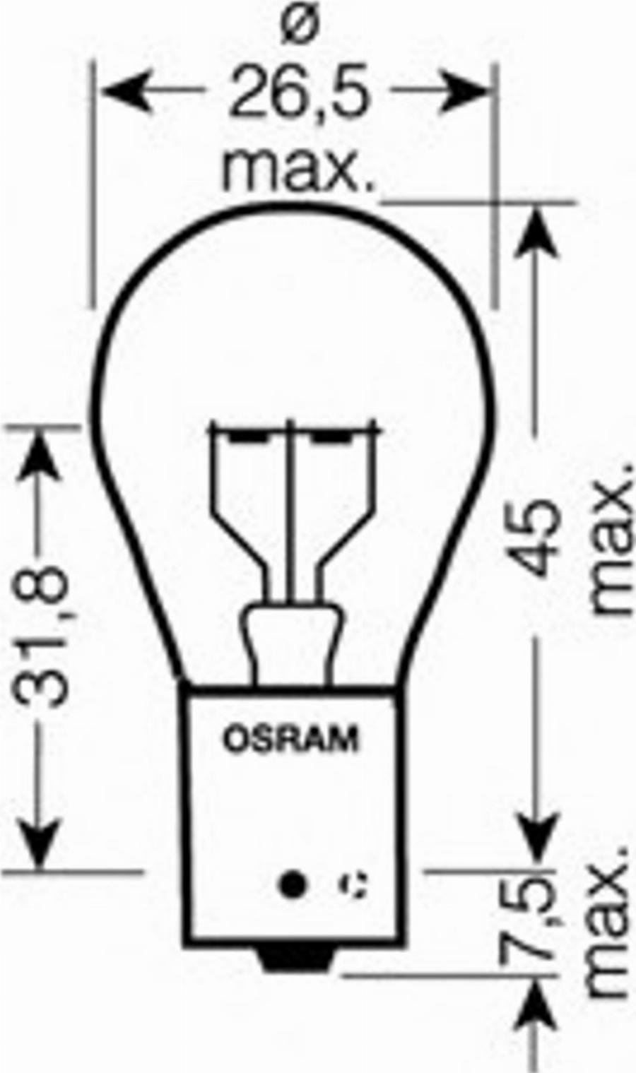 Osram 7511LTS - Lampadina, Indicatore direzione autozon.pro