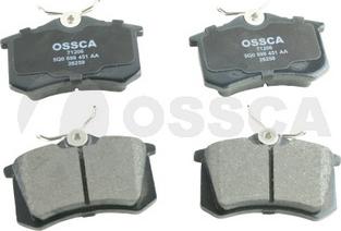 OSSCA 71206 - Kit pastiglie freno, Freno a disco autozon.pro