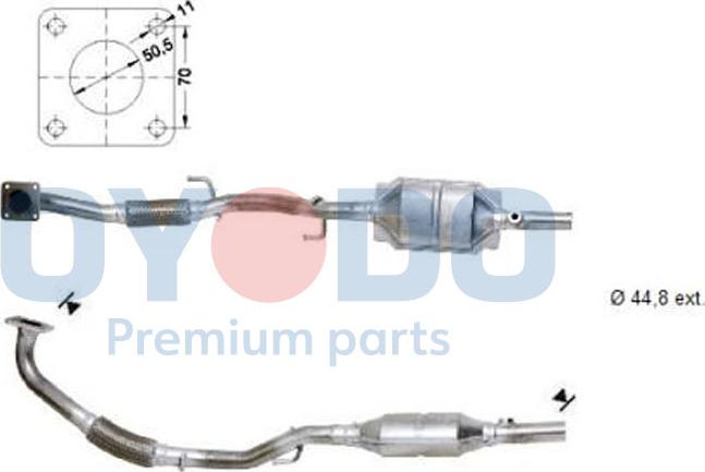 Oyodo 10N0009-OYO - Catalizzatore autozon.pro