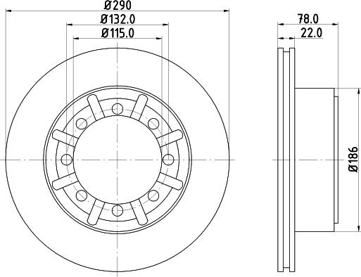 Pagid 59176 - Discofreno autozon.pro