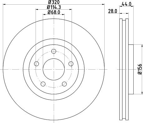 Pagid 54994 - Discofreno autozon.pro