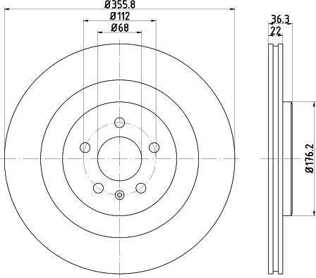 Pagid 54946 - Discofreno autozon.pro