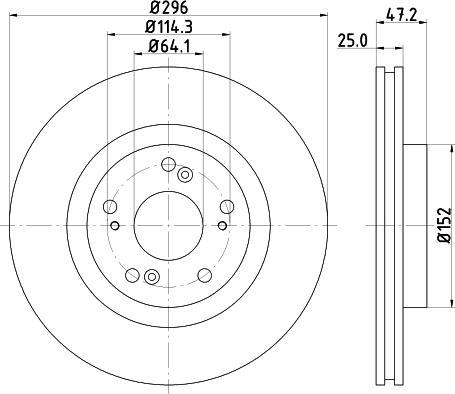 Pagid 54950 - Discofreno autozon.pro